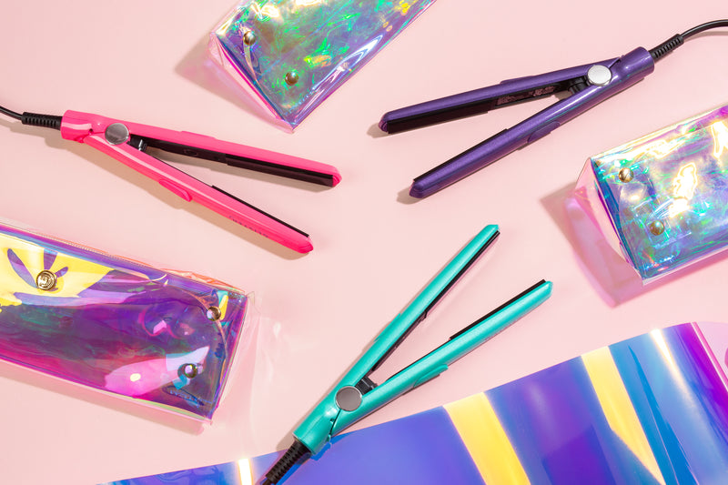 New Limited Edition Festival Flat Iron (with Holographic Bandolier Bag)