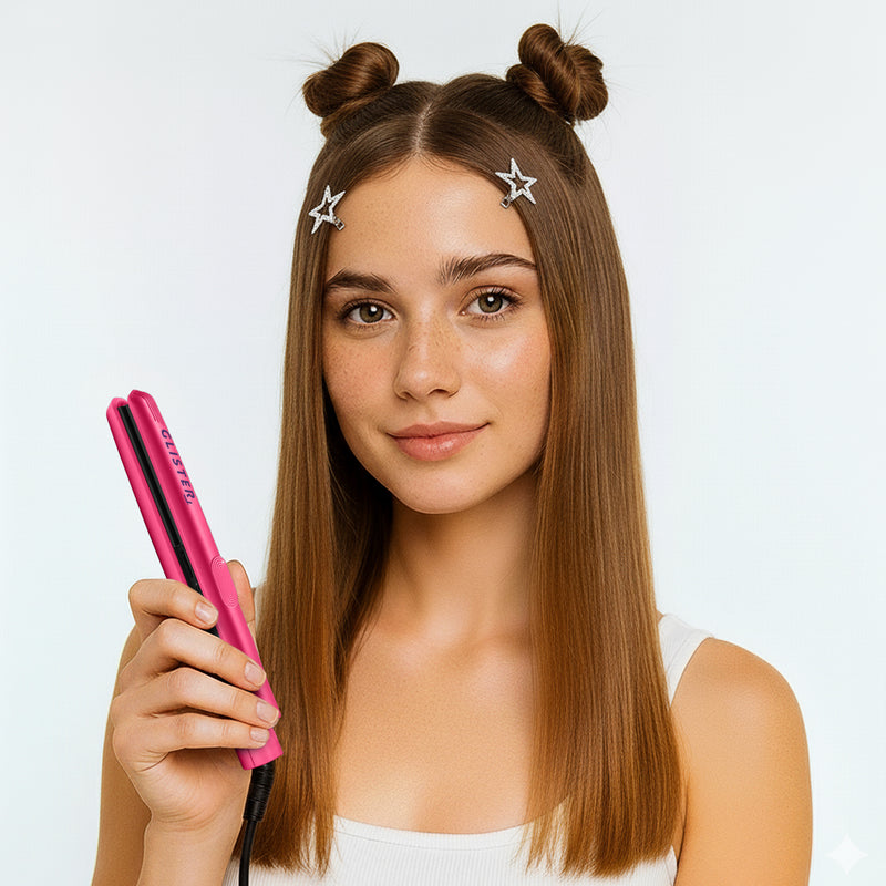 New Limited Edition Festival Flat Iron (with Holographic Bandolier Bag)