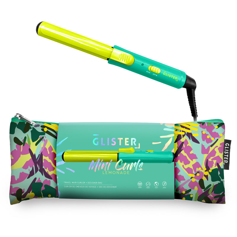 7 PC Complete Travel curl set (Green)