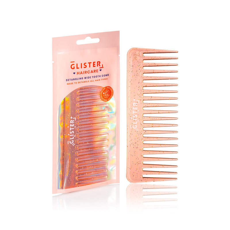 "Sparkle" Wide Tooth Detangling Comb