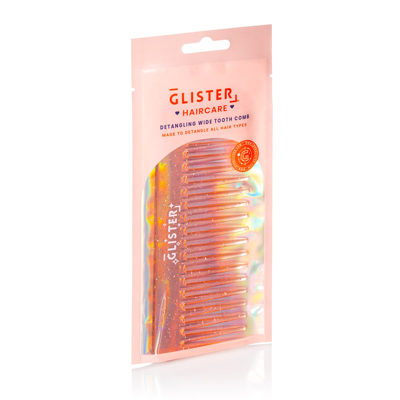 "Sparkle" Wide Tooth Detangling Comb