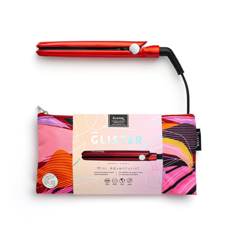 Mini Adventurist Flat Iron (with Travel Carrying Bag)