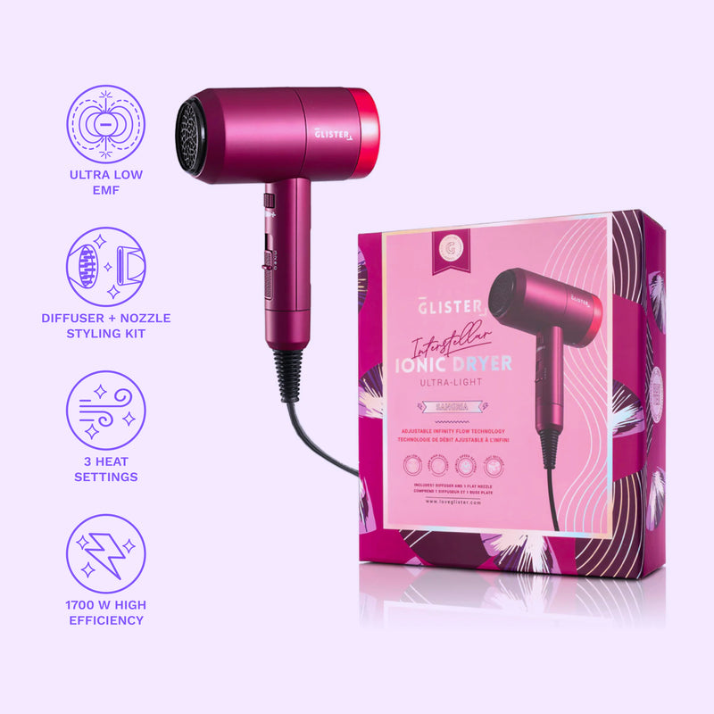 Interstellar Blow Dryer with Adjustable Airflow Technology