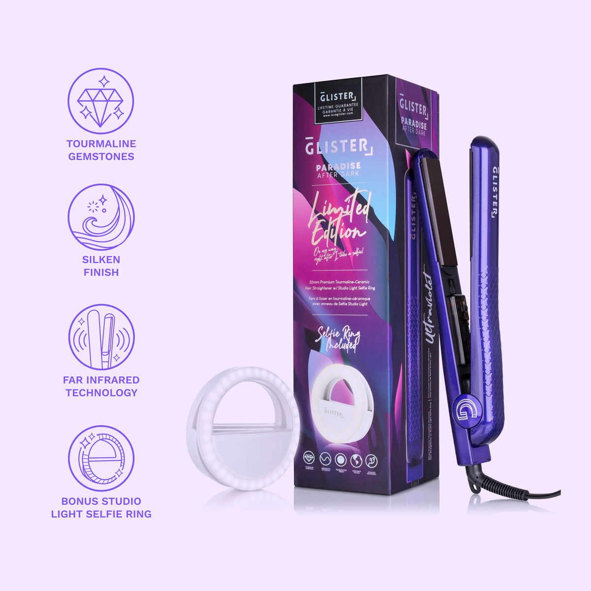 Flat Irons & Hair Straighteners | Tourmaline & Digital | Glister  Glister